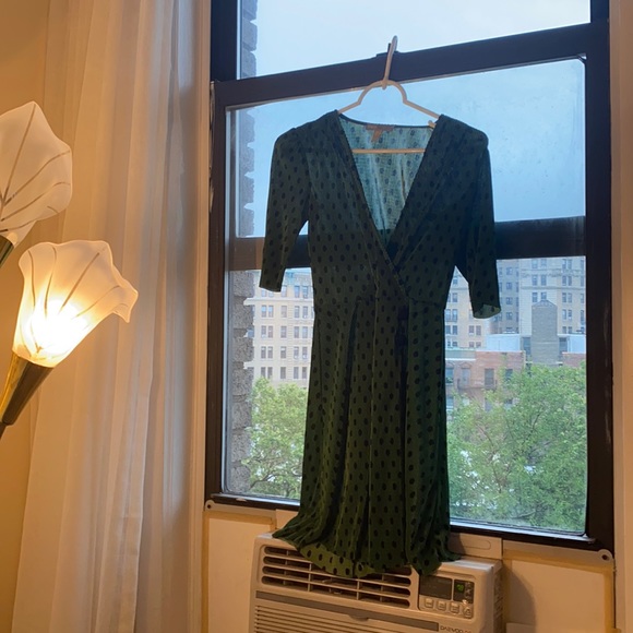 ASOS Green Polka Dot Dress - Picture 2 of 5